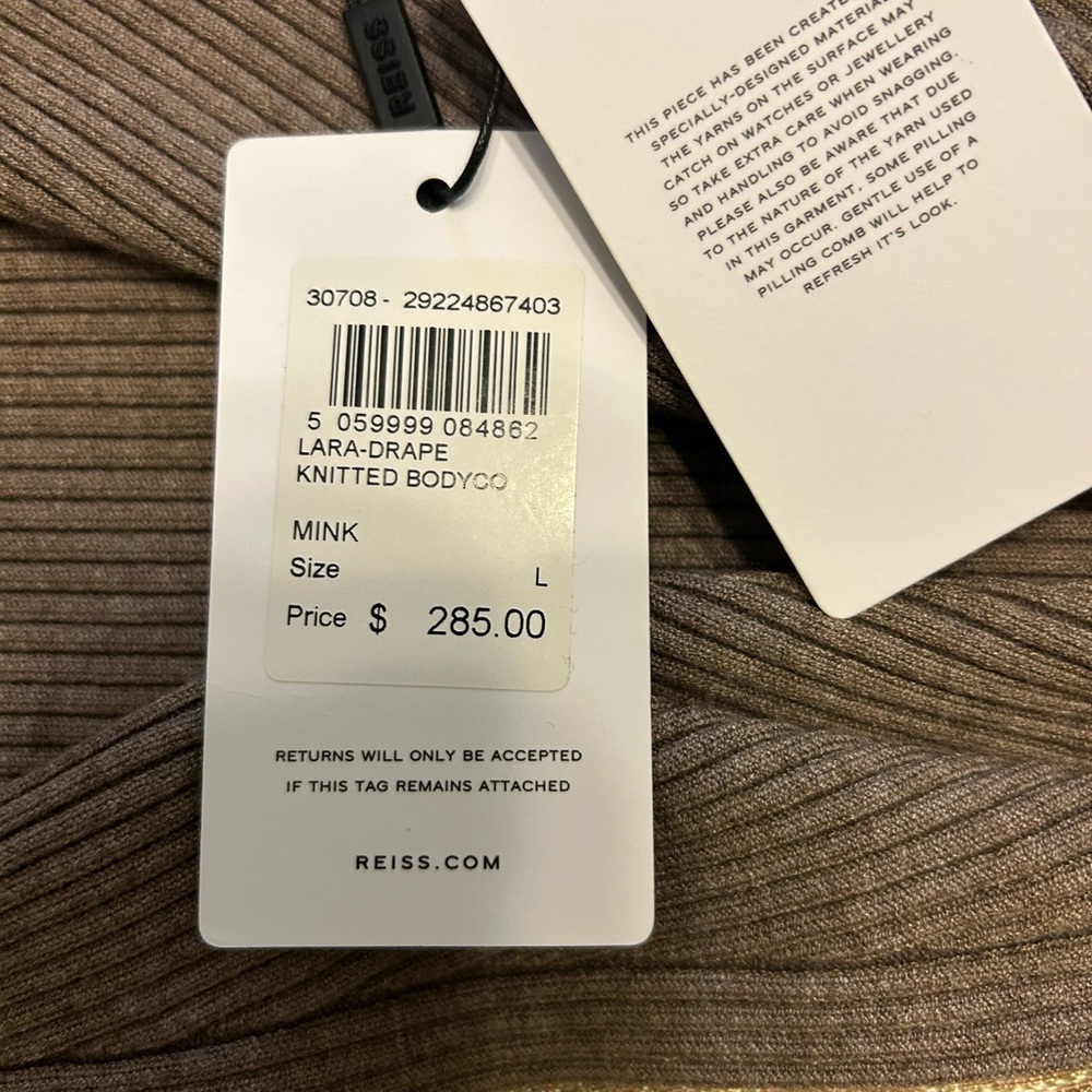 Reiss Lara Off-Shoulder Midi Dress - Picture 3 of 5